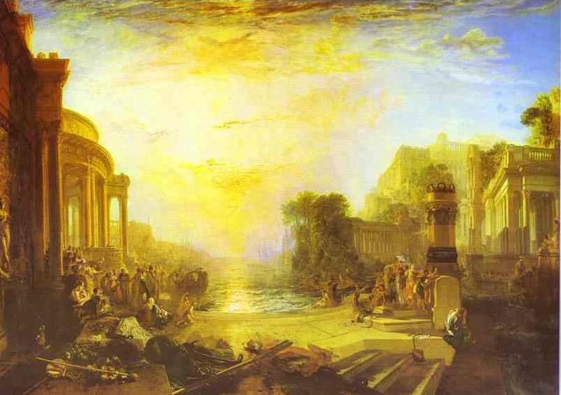 J.M.W. Turner The Decline of the Carthaginian Empire Sweden oil painting art